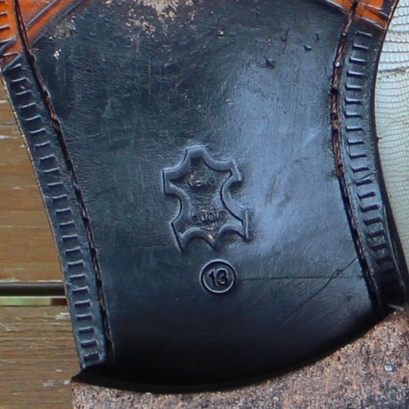 Black & White Genuine Lizard Spectator Cap Toe EUC - Picture 12 of 13